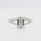 18K Emerald-cut Diamond Ring - 2.252ct
