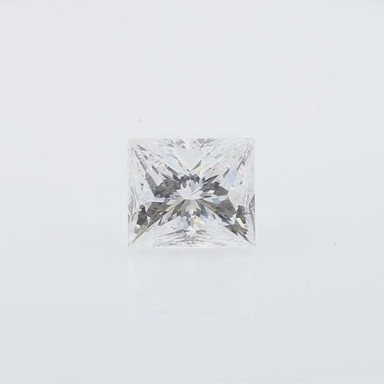 天然ダイヤモンドルース 無色 プリンセス 1.787ct VVS1 映像
