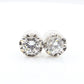 Round Diamond Earrings - 0.731ct 