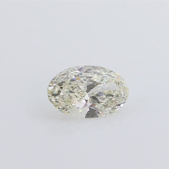 天然ダイヤモンドルース 1.11ct 無色J オーバル ダイヤモンド映像