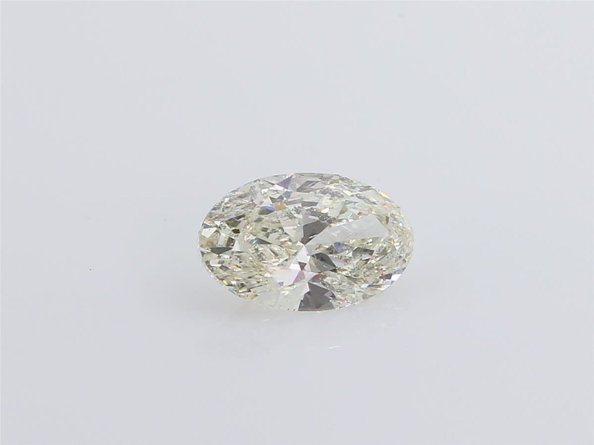 天然ダイヤモンドルース 1.11ct 無色J オーバル ダイヤモンド映像