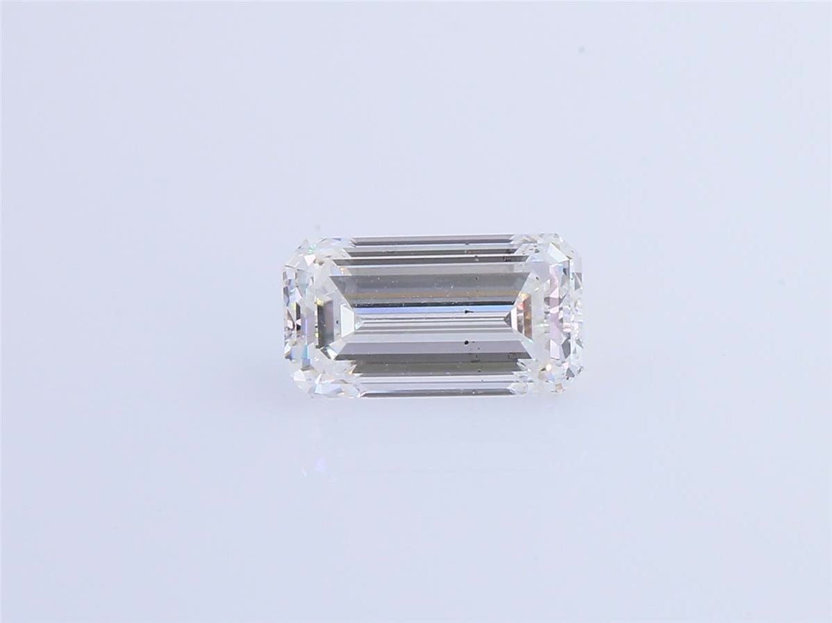 天然ダイヤモンドルース 2.17ct 無色E エメラルドカット ダイヤモンド映像