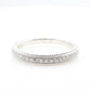 18K ミルグレイン ダイヤモンドリング - 0.2ct