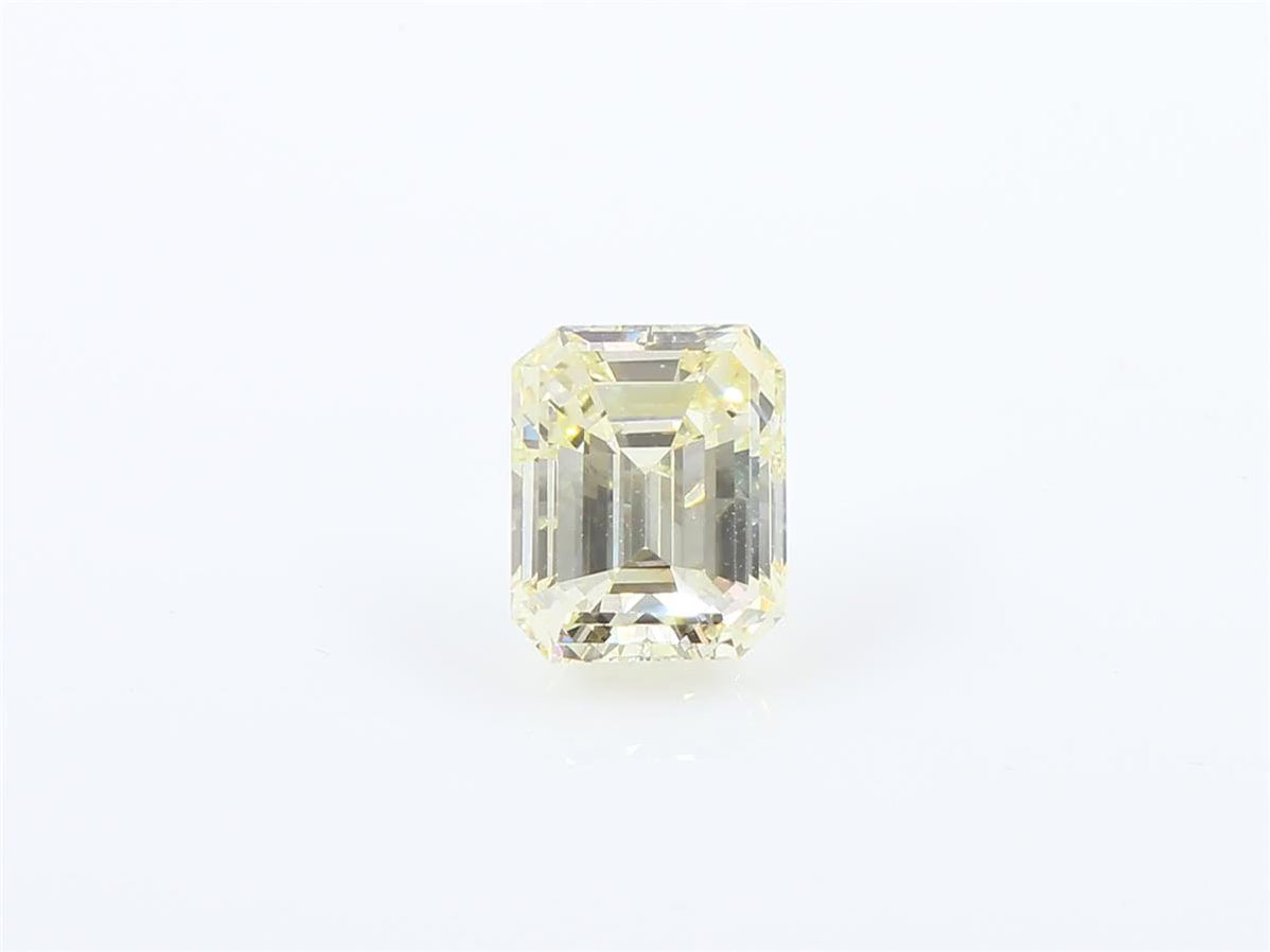 天然ダイヤモンドルース 1.561ct 無色S エメラルドカット ダイヤモンド映像