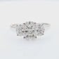  天然ダイヤモンドリング 無色 オーバルデザイン 1.5ct 映像