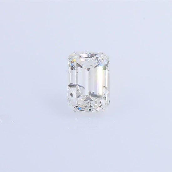 天然ダイヤモンドルース 1.018ct 無色G エメラルド カット ダイヤモンド映像