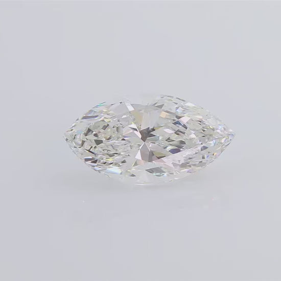 天然ダイヤモンドルース 2.02ct 無色G マーキス ダイヤモンド映像