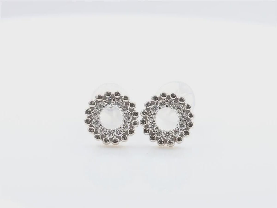 天然ダイヤモンドリング 無色 ラウンド 0.11ct 映像