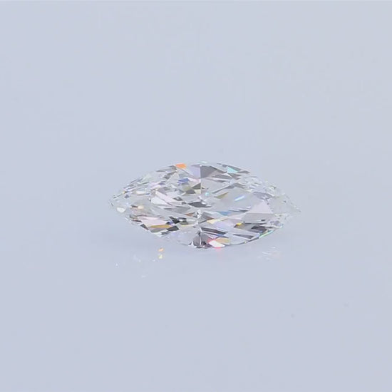 天然ダイヤモンドルース 0.518ct 無色D マーキス ダイヤモンド映像
