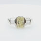 PT900 Cushion-cut Fancy Light Yellow Diamond Ring - 2.34ct