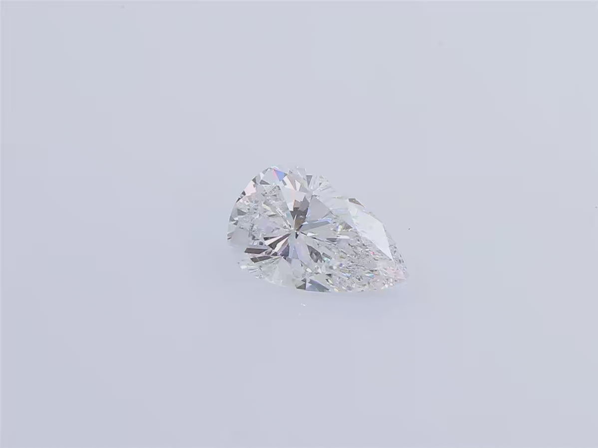天然ダイヤモンドルース 1.027ct 無色D ペア ダイヤモンド 映像