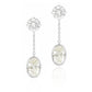 18K Diamond Drop Earrings Attachment  - 1.42ct