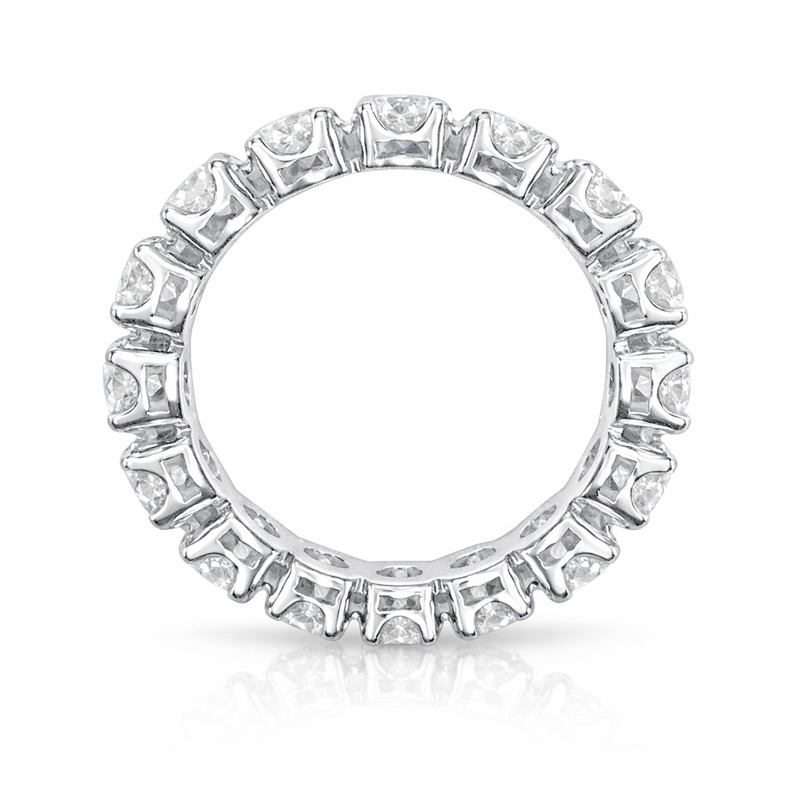 Round-Cut Diamond Full Eternity Ring - 1.81ct