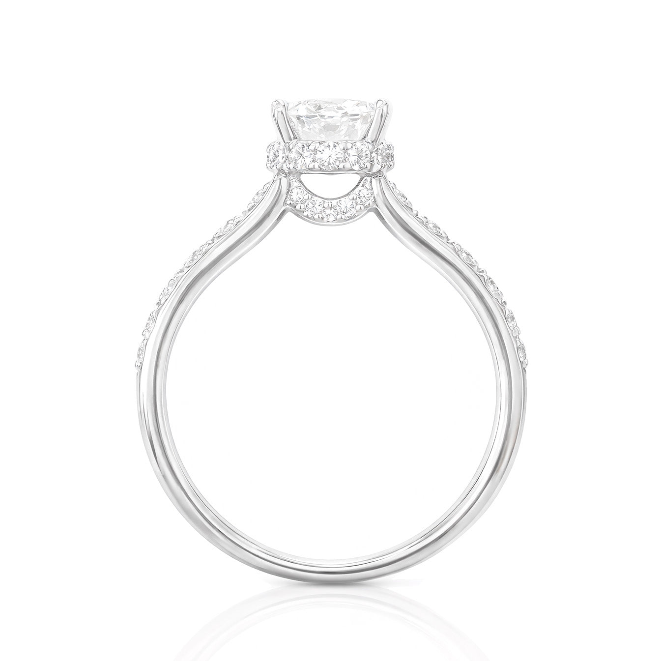 18K 無色D ダイヤモンドリン2.354ct ラウンド