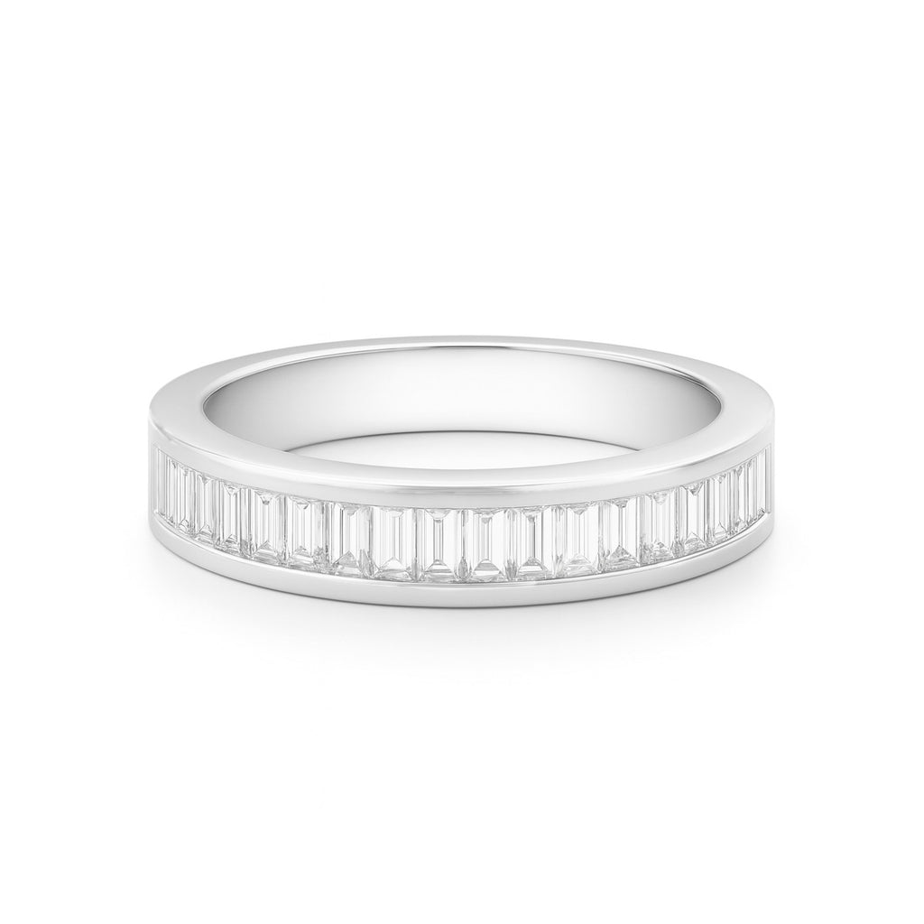 PT950 バゲットダイヤモンド エタニティリング 0.5ct