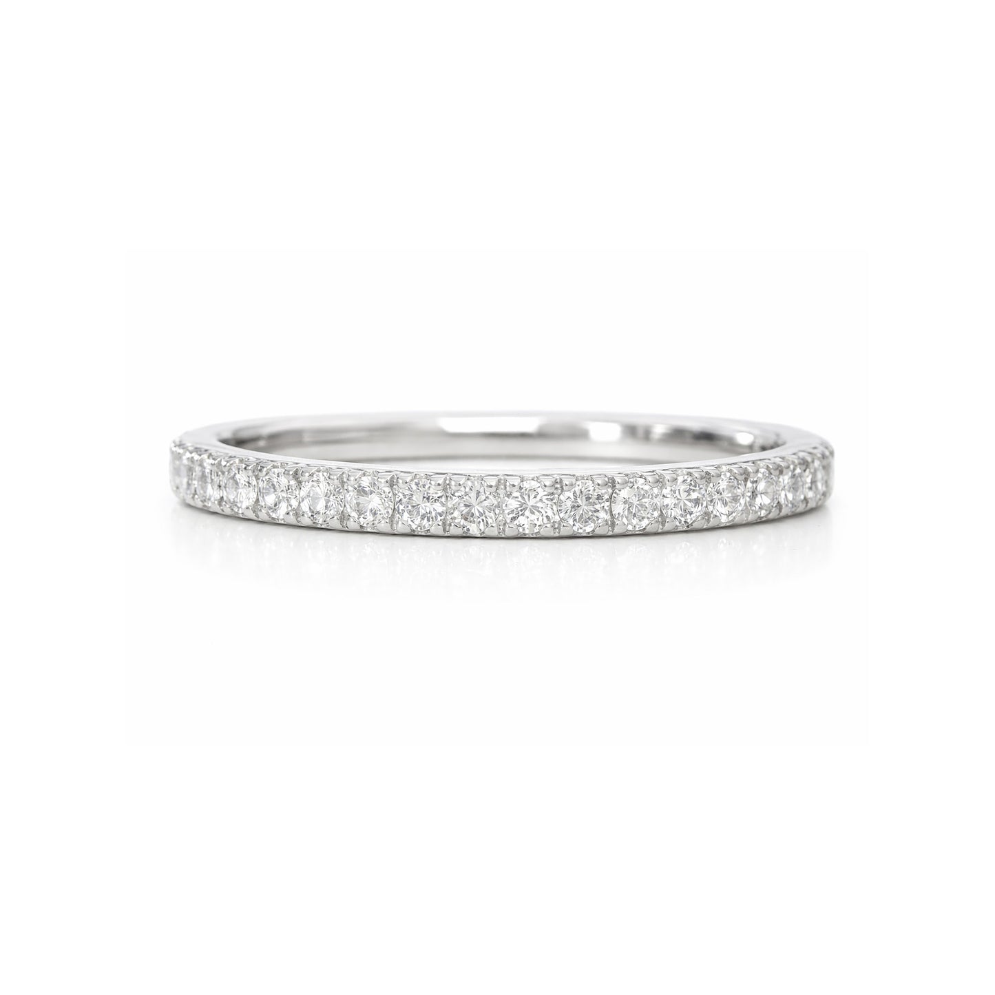 PT900 ほぼ無色 ダイヤモンド エタニティリング 0.29ct