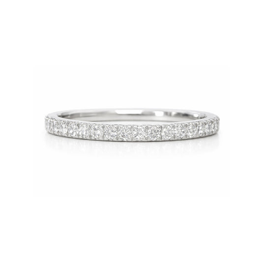 PT900 Round-Cut Diamond Eternity Ring 0.29ct