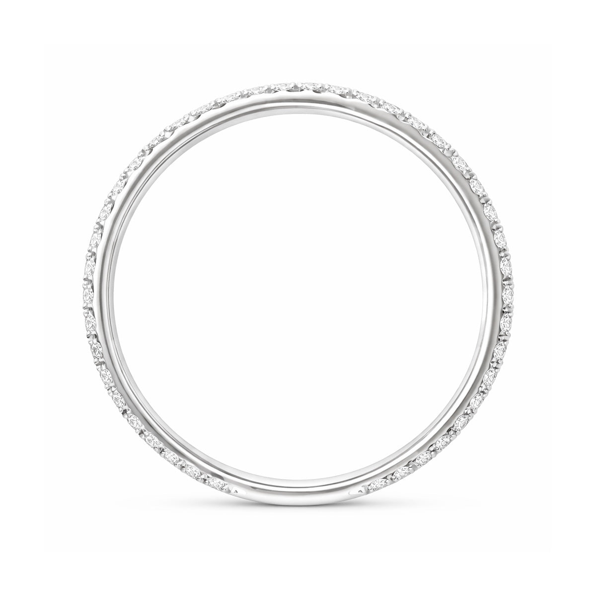 PT900 ほぼ無色 ダイヤモンド エタニティリング 0.29ct
