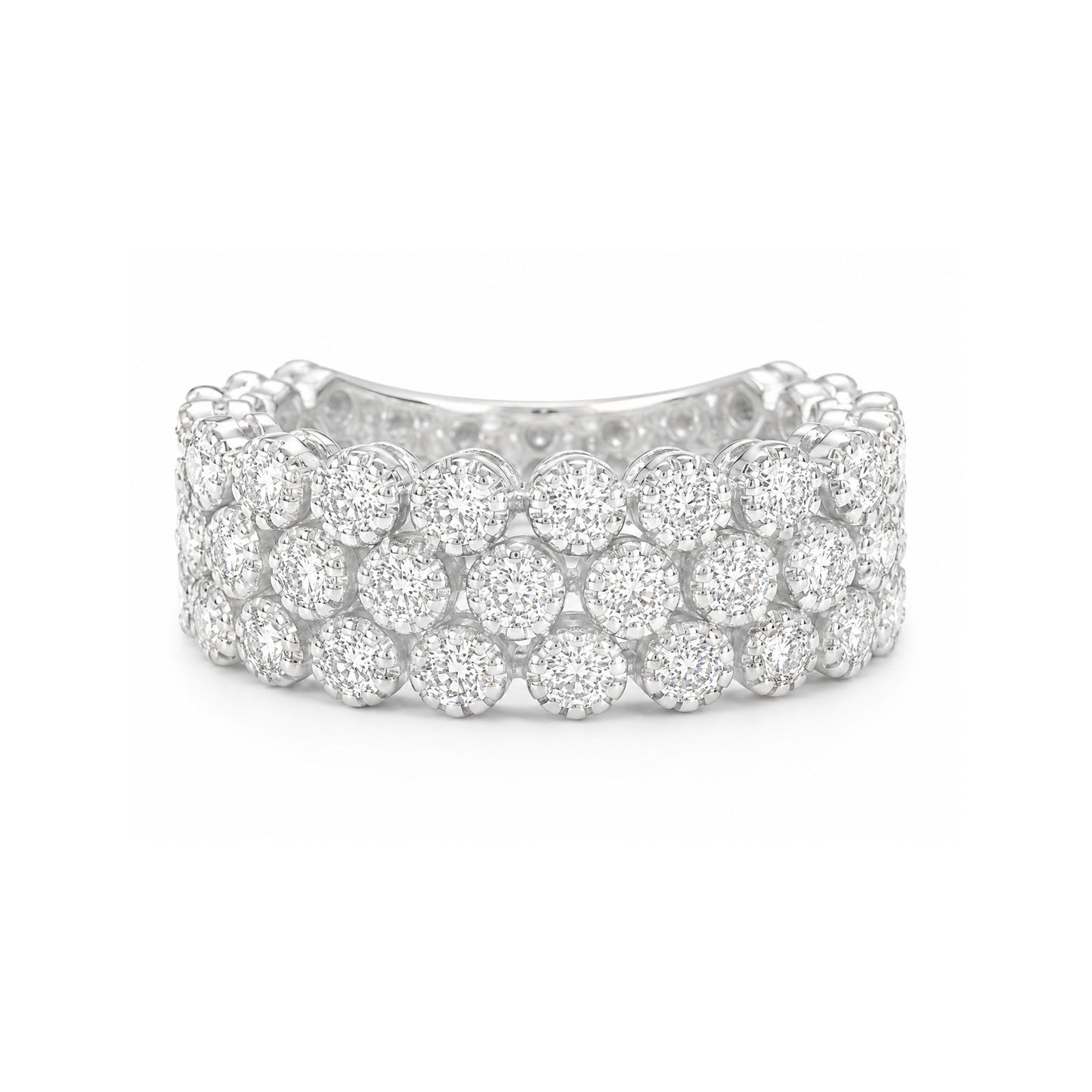 18K Diamond Band Ring - 1.5ct