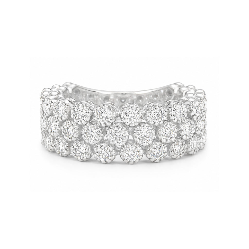 18K Diamond Band Ring - 1.5ct