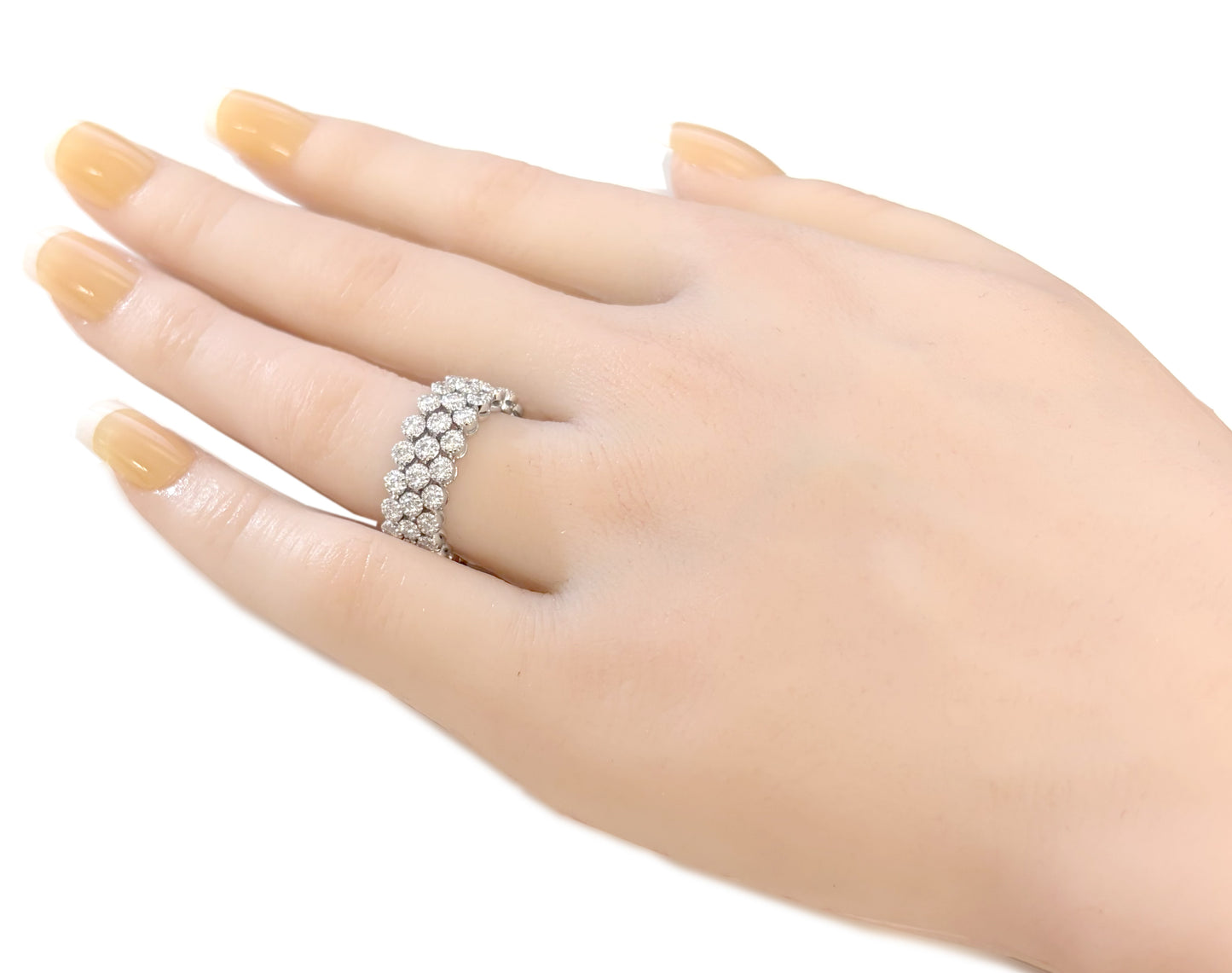 18K Diamond Band Ring - 1.5ct