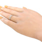 18K ダイヤモンドリング ラウンドカット 0.453ct