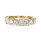 18KYG ラウンドダイヤモンド エタニティリング 2.71ct