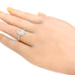 PT950 Radiant-cut Near Colorless Diamond Ring - 1.291ct