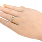 PT950 Radiant-cut Fancy Deep Yellow Orange Diamond Ring - 1.17ct