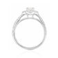 PT950 Octagon-cut Near Colorless Diamond Ring - 1.948ct