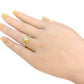 PT950 フェイントイエロー ダイヤモンドリング オーバルカット 1.866ct