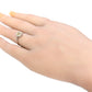 Mael Cushion Fancy Light Yellow Diamond Ring - 0.91ct