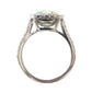 Mael Pear Light Green Diamond Ring - 3.86ct