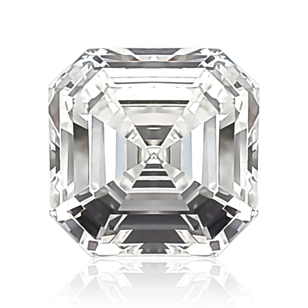 天然ダイヤモンドルース 1.013ct 無色I スクエアエメラルド ダイアモンド画像