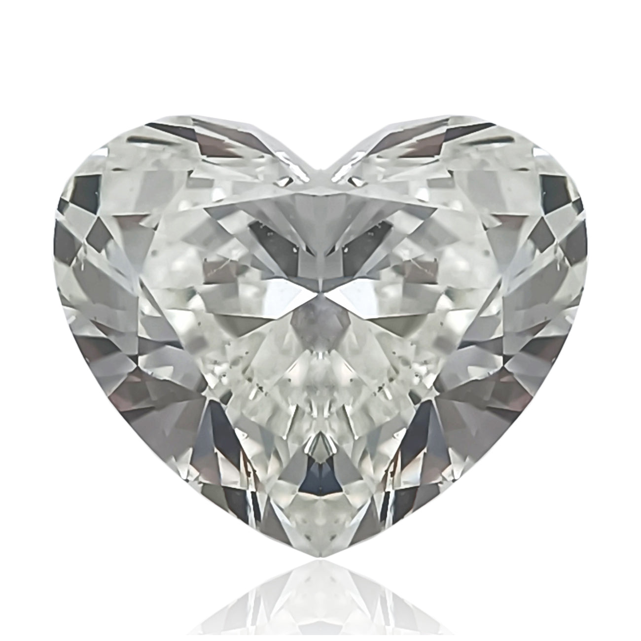 天然ダイヤモンドルース 1ct 無 色H ハート ダイアモンド画像