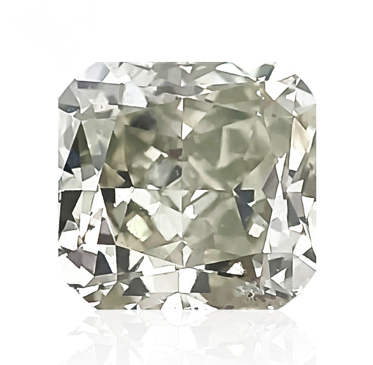 天然ダイヤモンドルース 1.097ct ファンシーライト グリーン ダイアモンド画像