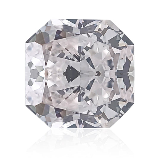 天然ダイヤモンドルース 0.93ct ベリーライトピンク ラディアント ダイヤモンド画像