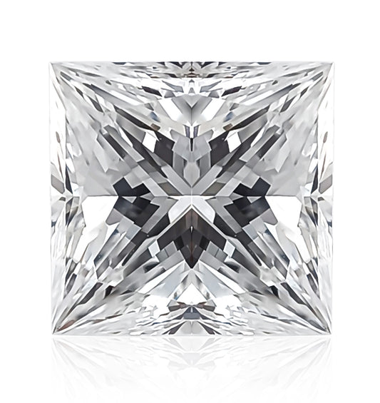 天然ダイヤモンドルース 1.029ct 無色E プリンセスカット ダイアモンド画像