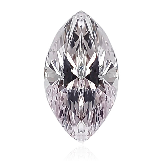 天然ダイヤモンドルース 0.561ct ベリーライトピンク マーキス ダイアモンド画像