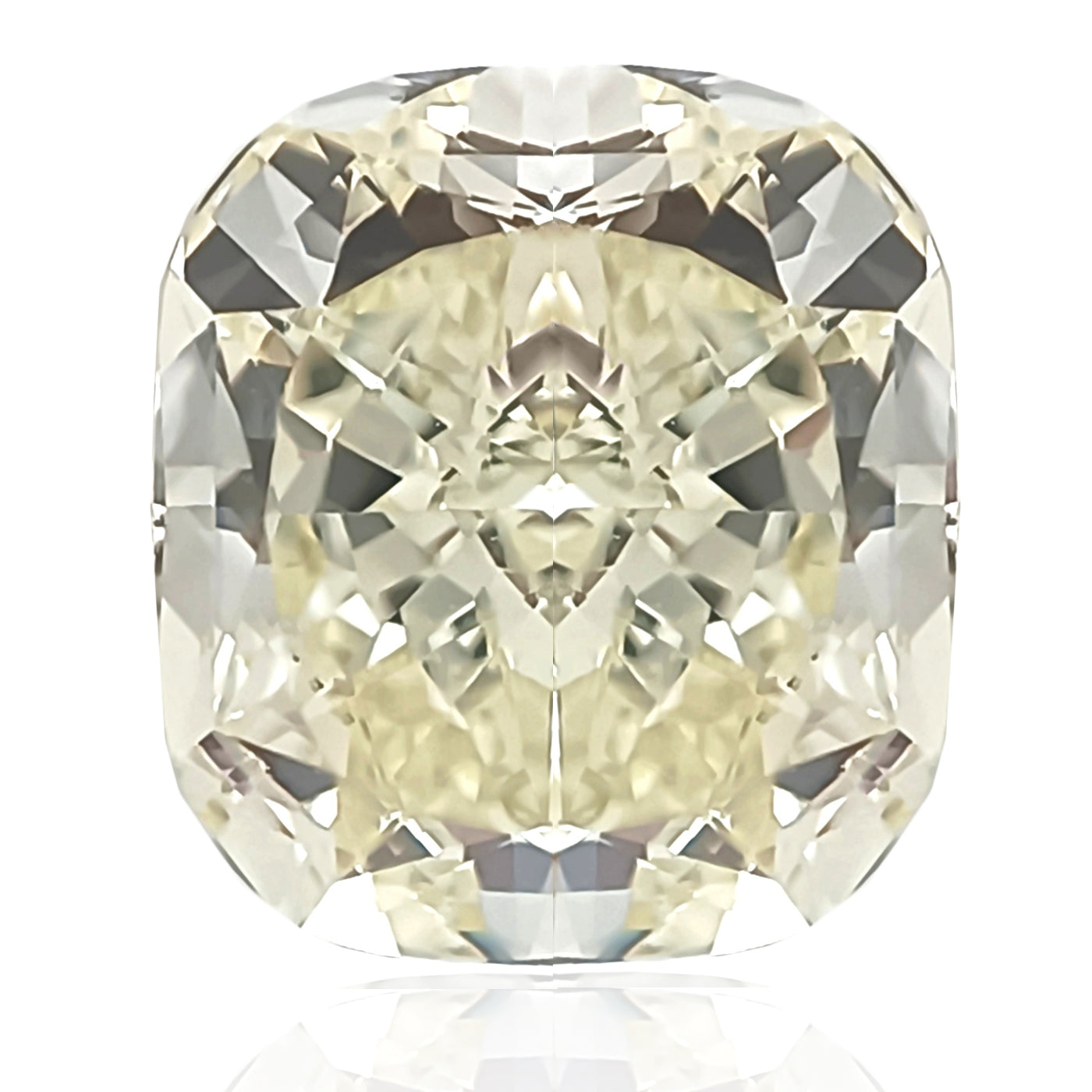 天然ダイヤモンドルース 1.5ct 無色U クッション ダイヤモンド画像