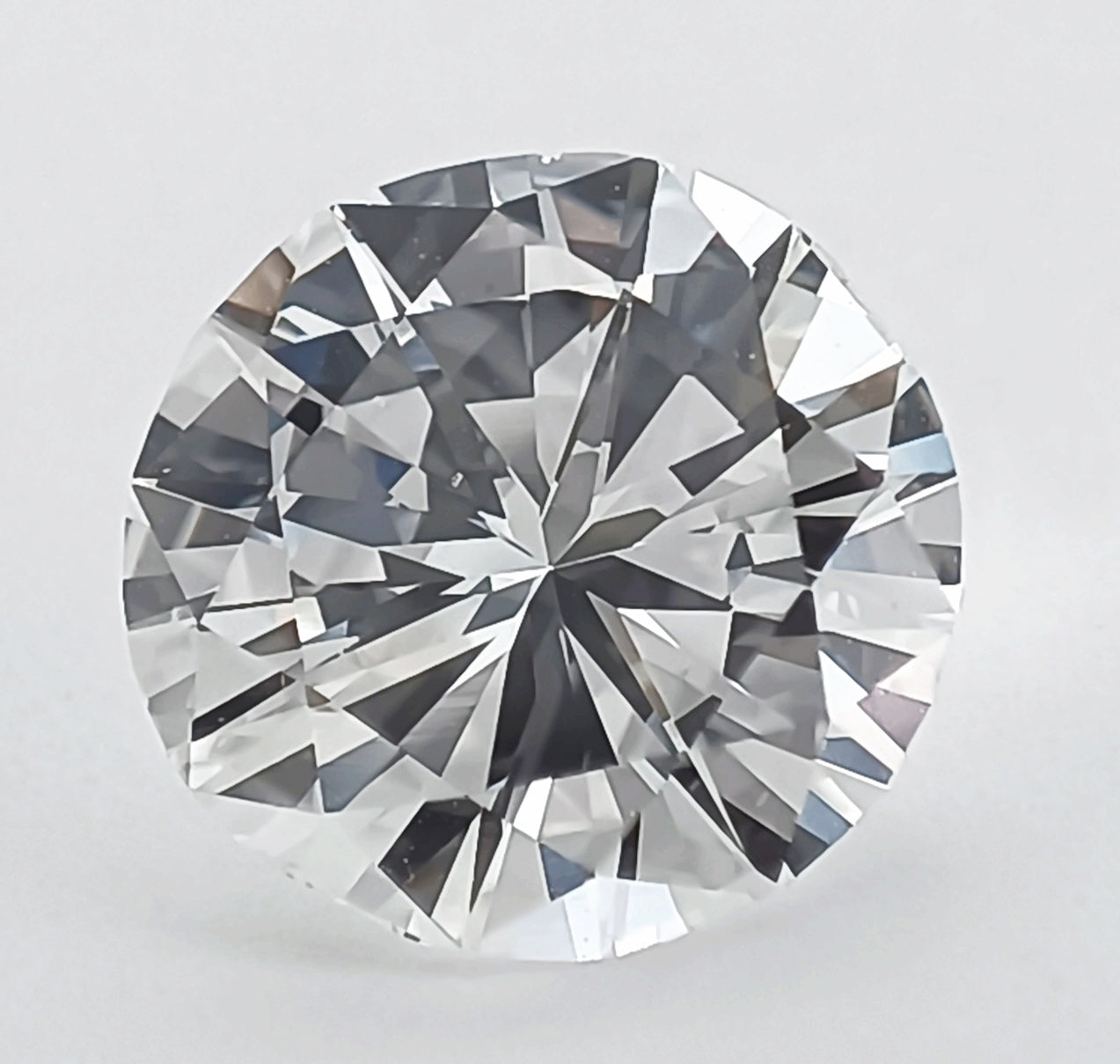 天然ダイヤモンドルース 1.069ct 無色F ラウンド ダイアモンド画像