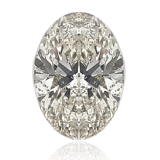天然ダイヤモンドルース 1.73ct 無色L オーバル ダイアモンド画像