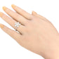 Flower Design Diamond Ring - 0.73ct